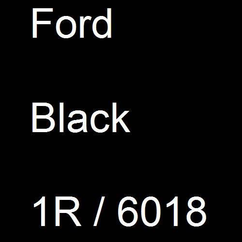 Ford, Black, 1R / 6018.